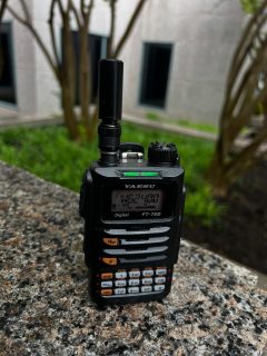 Capital carry today while at the office. The FT-70D is an underrated YSF capable radio that has features over frills for when you need dependability. Monitoring the weather for the coming storms. Bundle up #austin 

#yeasu #ft70d #fushion #storms