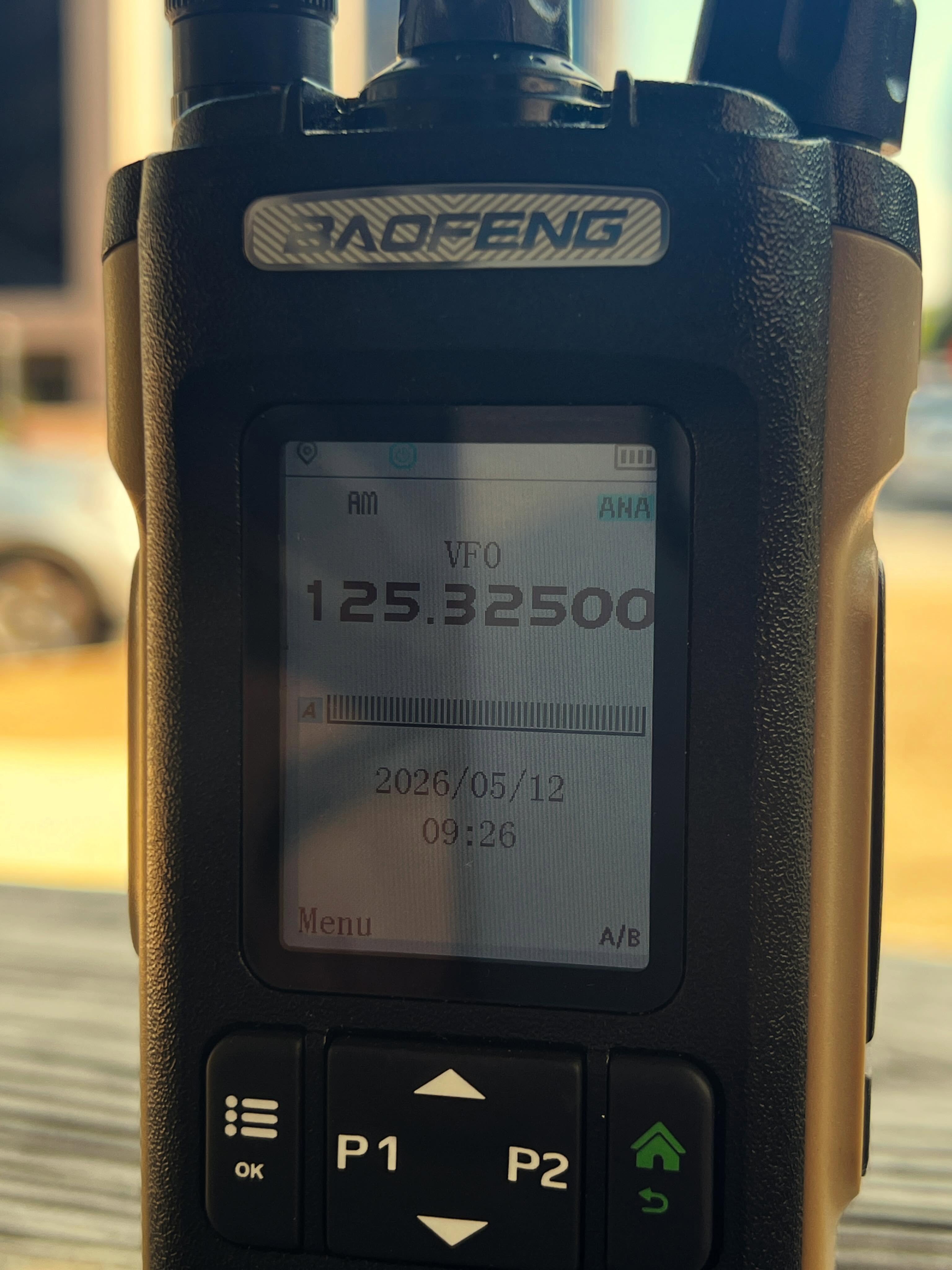 Running a modded firmware for the Baofeng DM32-UV to better see the display in the sunlight. Baofeng should make this a built in feature. 

#baofeng #dm32 #dmr #hamradio #offgridtechnology