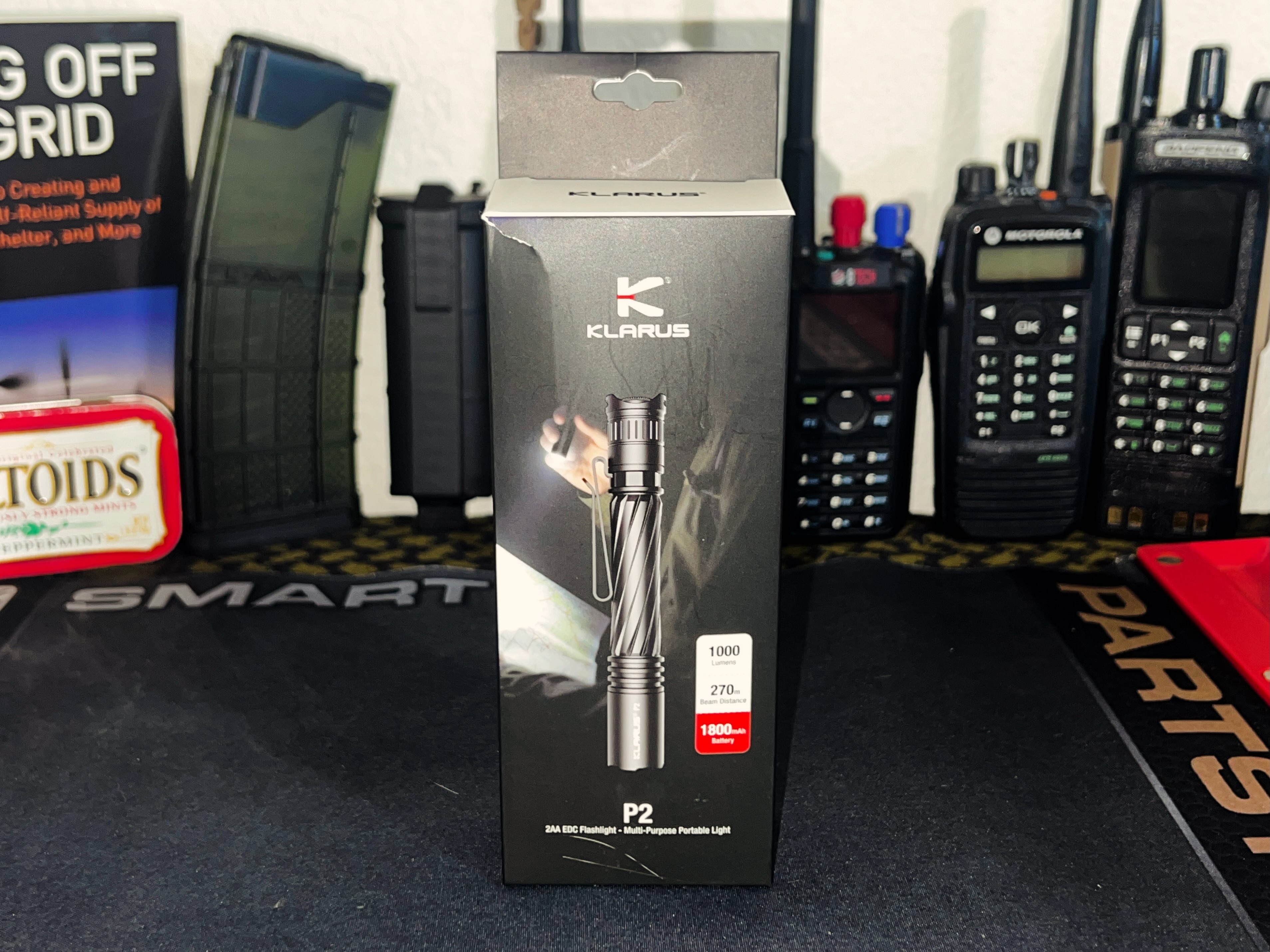Klarus P2 flashlight on the test bench. Review to drop soon.
#klarus #klarusp2 #edc #offgrid #flashlight